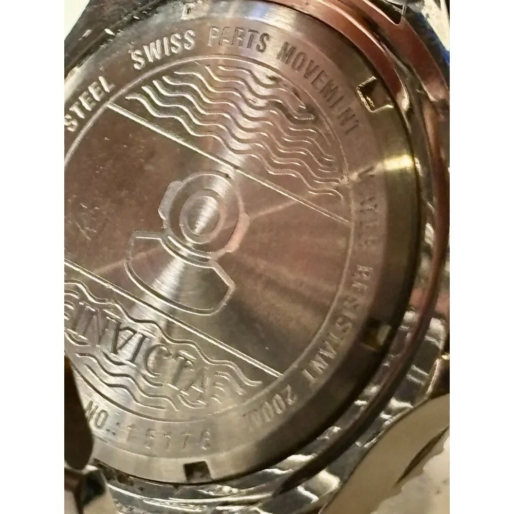 Invicta Pro Diver 47mm Blue Carbon Fiber Watch – New Battery!